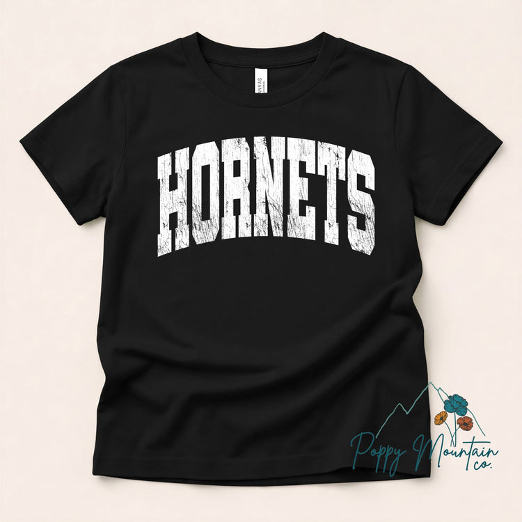 Hornets Distressed Tee