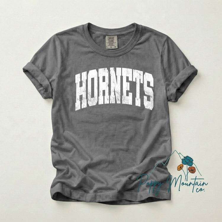 Hornets Distressed Tee