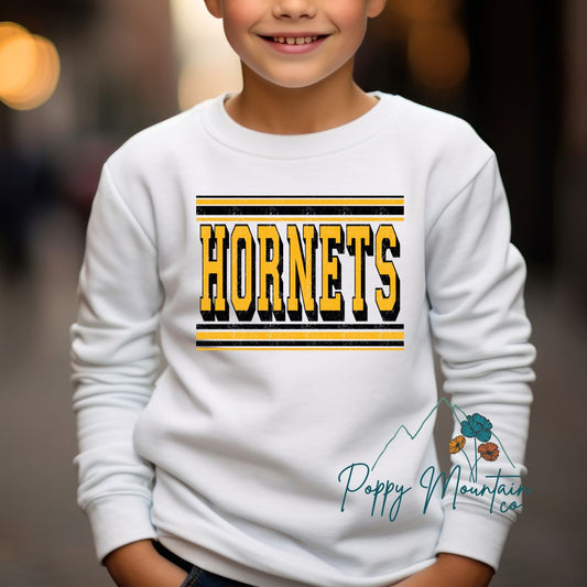 KIDS Hornets Lined Tee