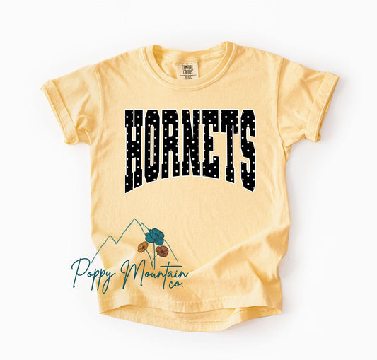 KIDS Hornets Polka Dot Tee