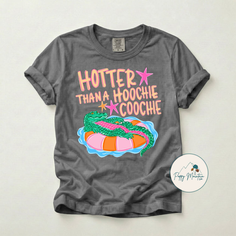 Hotter Than a Hoochie Coochie Gator Tee
