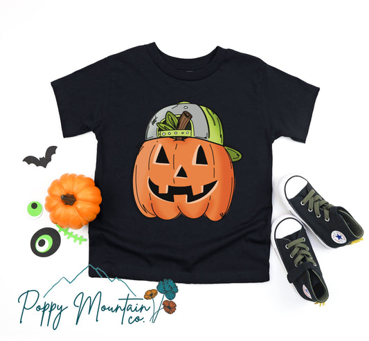 KIDS Hip Jack-O-Lantern Tee