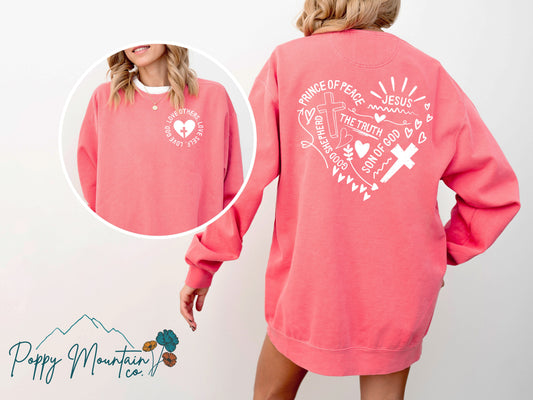 Jesus Heart Collage Tee
