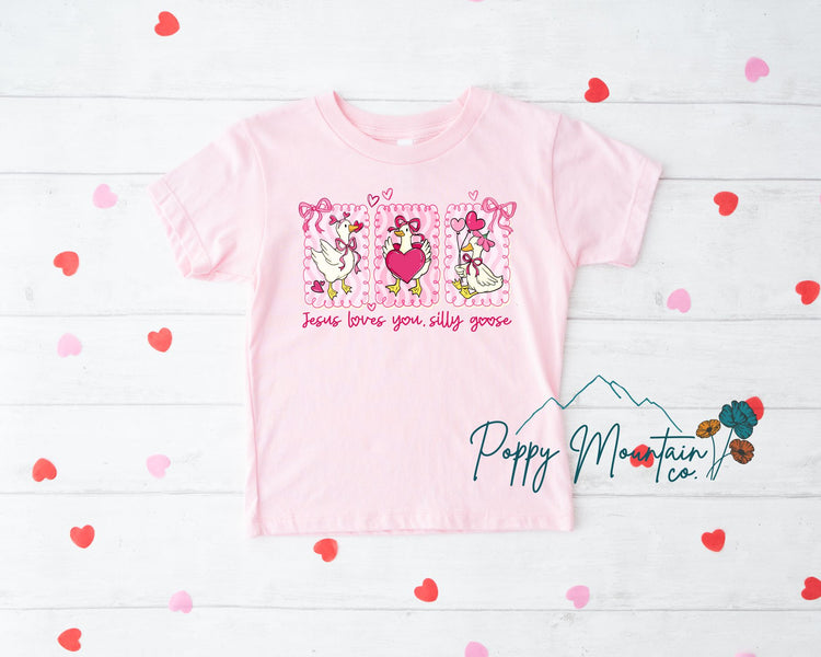 Jesus Loves You Silly Goose Tee