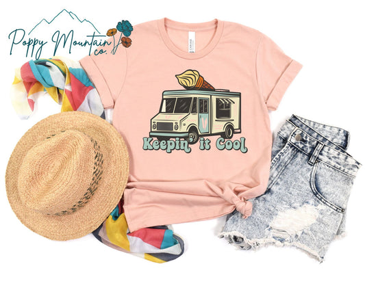 Keepin' It Cool Ice Cream Truck Tee