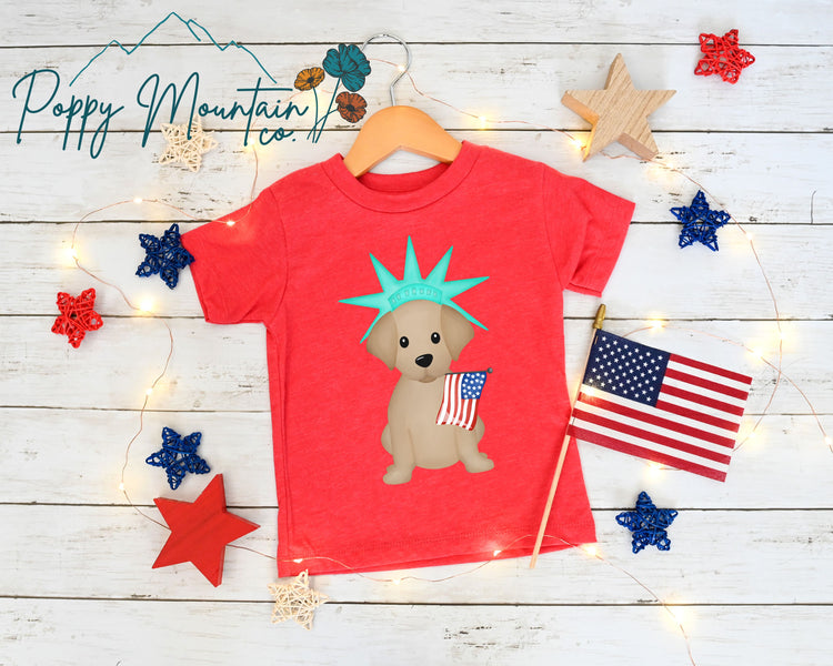 KIDS Lady Liberty Lab Tee