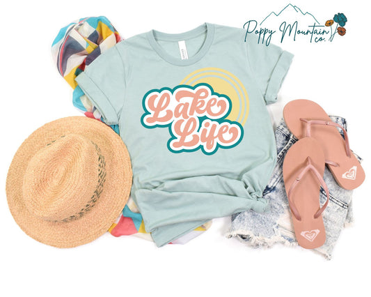 Retro Lake Life Tee