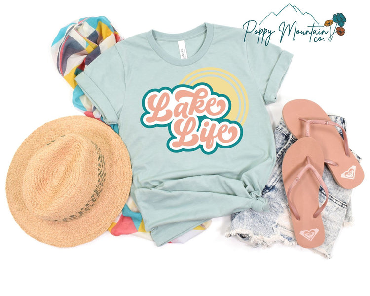Retro Lake Life Tee