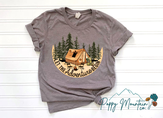 Let The Adventure Begin Tee