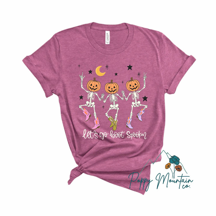 KIDS Let's Go Boot Spookin Tee