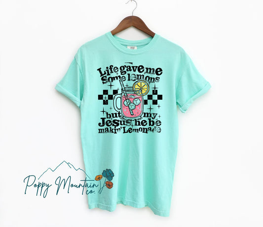 Life Gave Me Some Lemons Mason Jar Tee