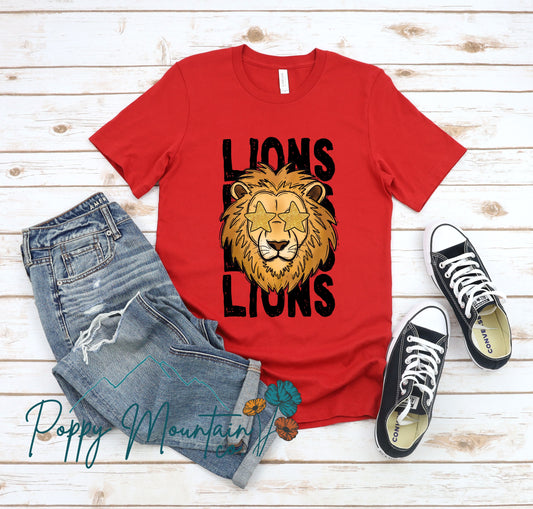 Preppy Lions Tee