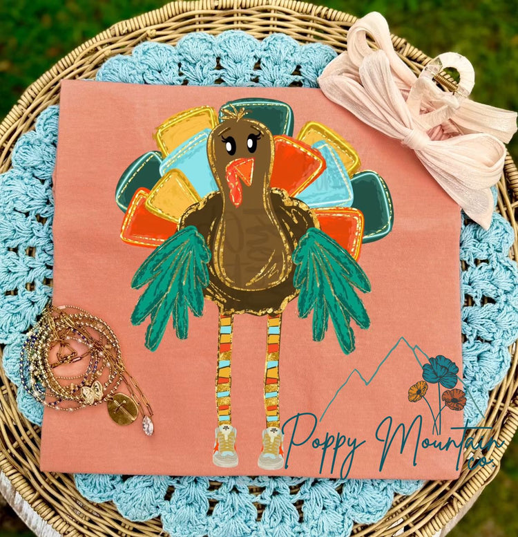 KIDS Long Legged Turkey Tee