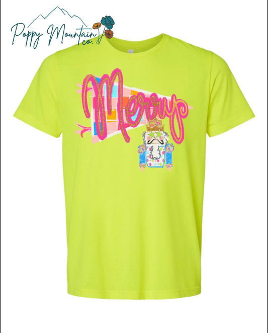 KIDS Merry Pennant Tee