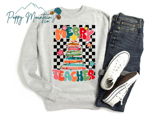 Merry Teacher Tee