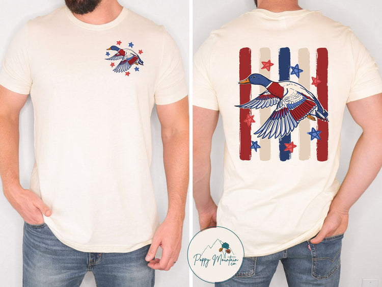 Patriotic Mallard Tee