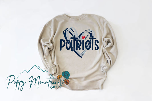 Patriots Heart Tee