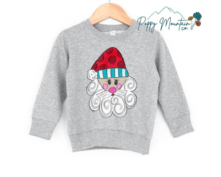 KIDS Polka Dot Santa Tee