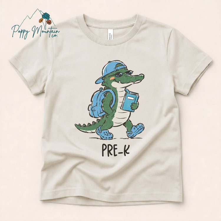 KIDS Gator School Grade Tee