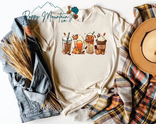 Fall Coffee Tee