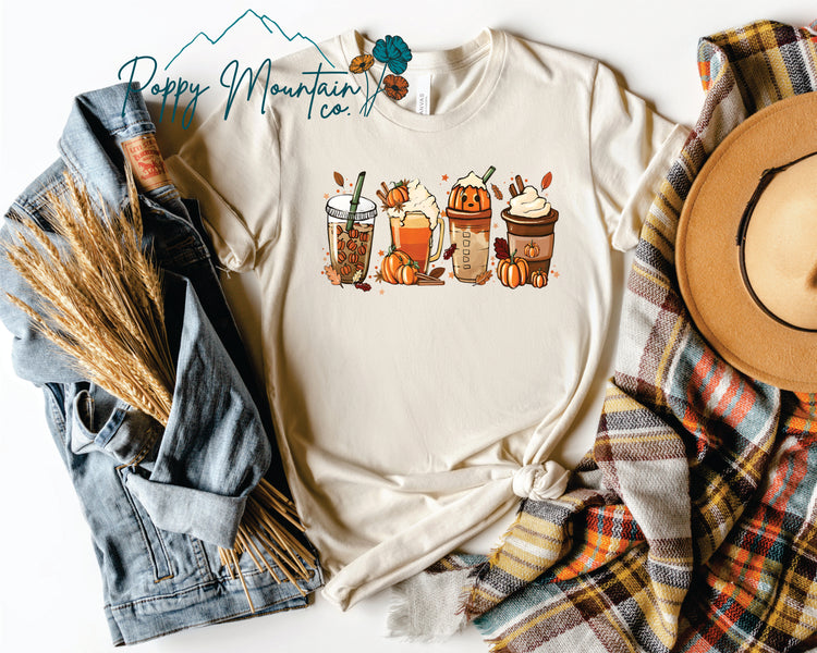 Fall Coffee Tee