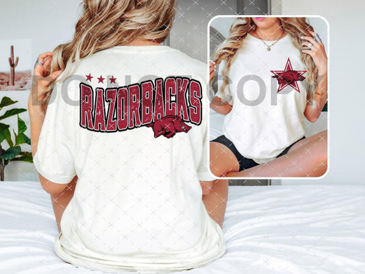 Starry Razorbacks Tee