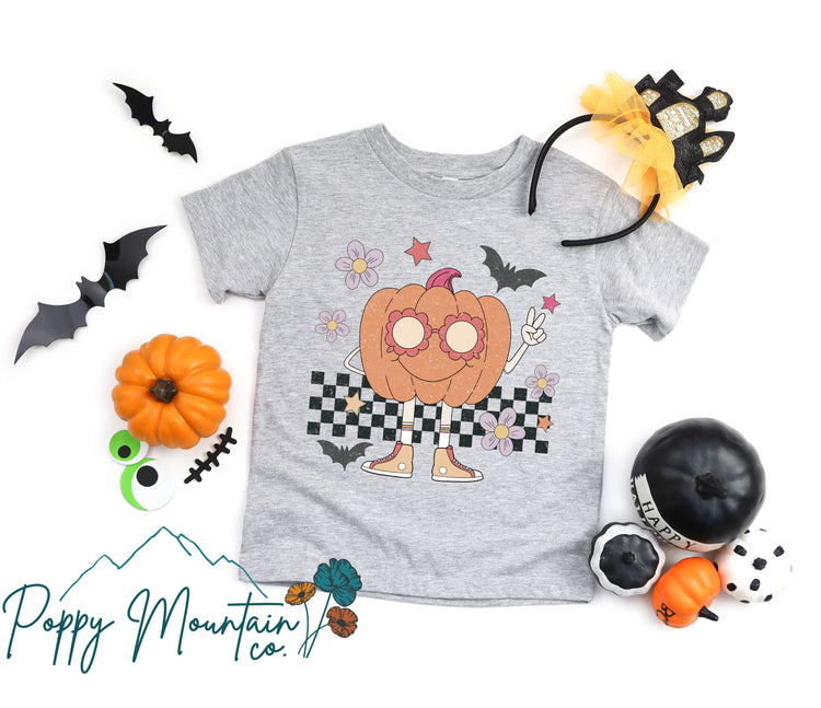 KIDS Retro Pumpkin Tee