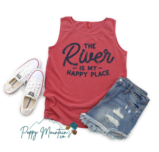 The River is My Happy Place Tee