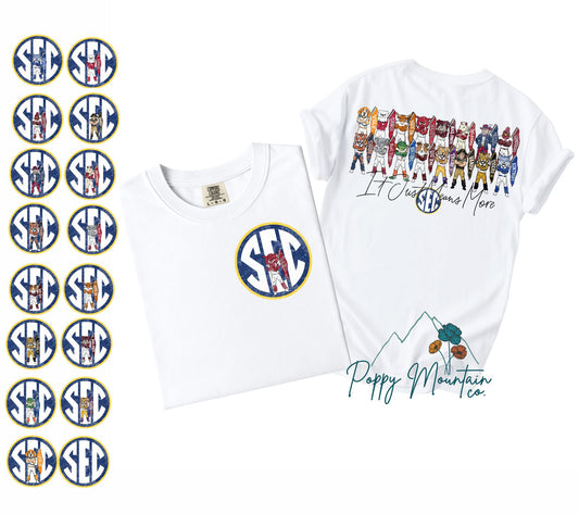 SEC Pennant It Just Means More Tee