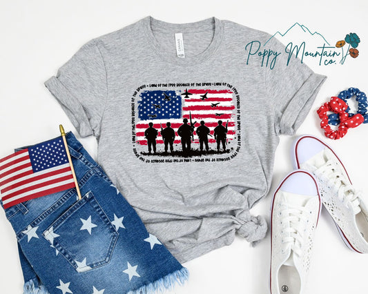 Soldiers Flag Tee