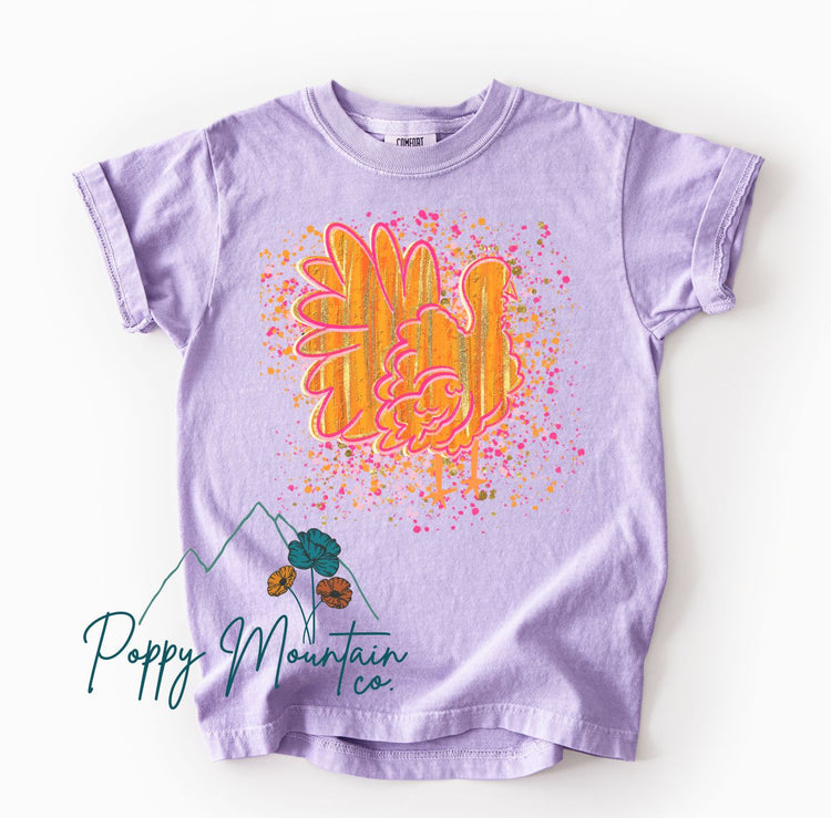 Sparkle Turkey Splatter Tee
