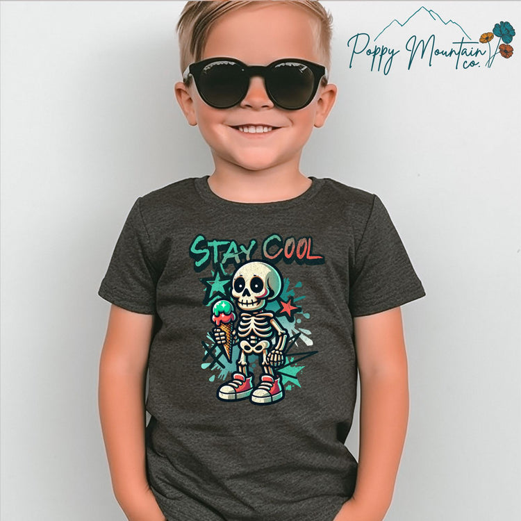 Stay Cool Skeleton Tee
