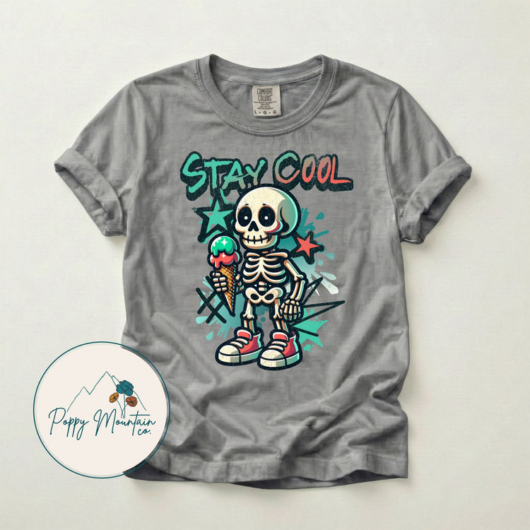 Stay Cool Skeleton Tee