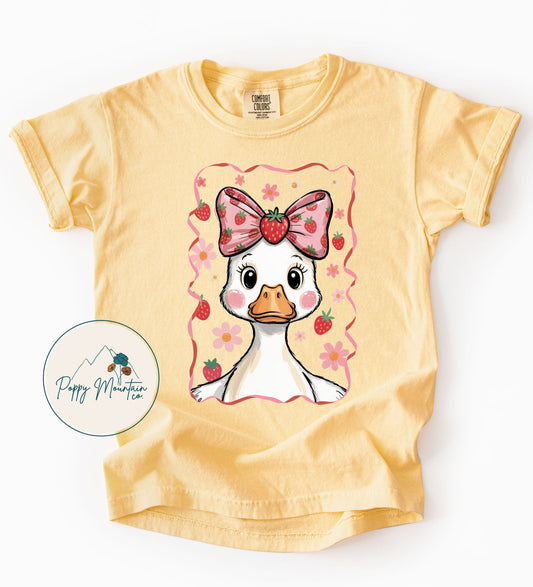 KIDS Strawberry Goose Tee