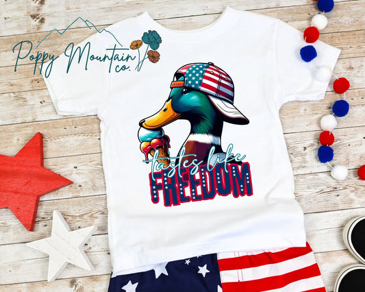 KIDS Tastes Like Freedom Mallard Tee