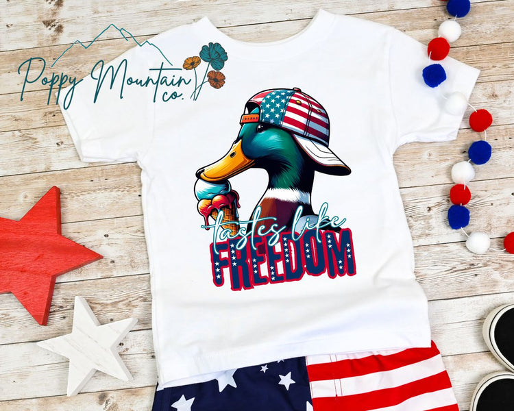 KIDS Tastes Like Freedom Mallard Tee