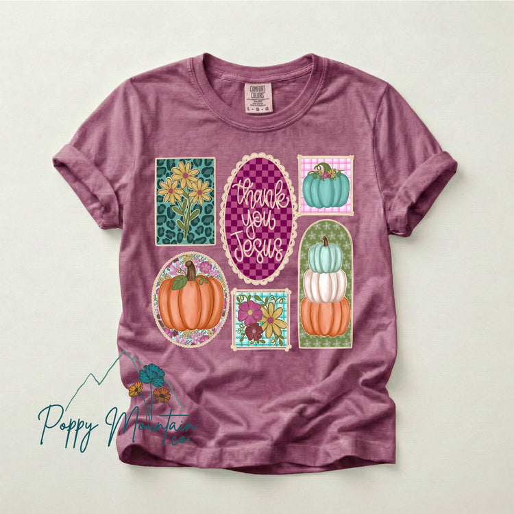 Thank You Jesus Pumpkins Tee