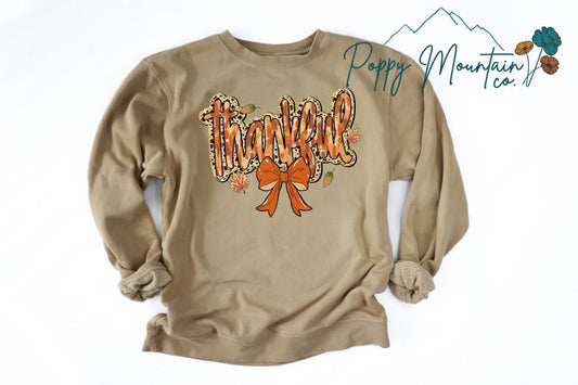 Thankful Bow Tee