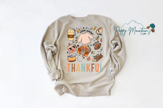 Thankful Collage Tee