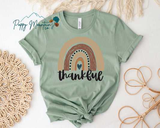 Thankful Rainbow Tee