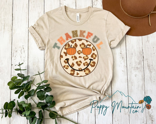 KIDS Thankful Smiley Tee