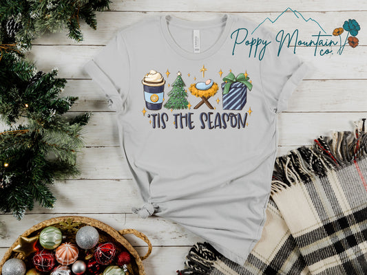 Tis The Season Nativity Tee