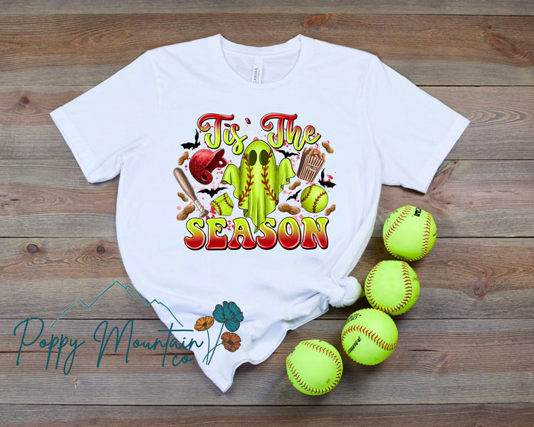 KIDS Softball Halloween Tee