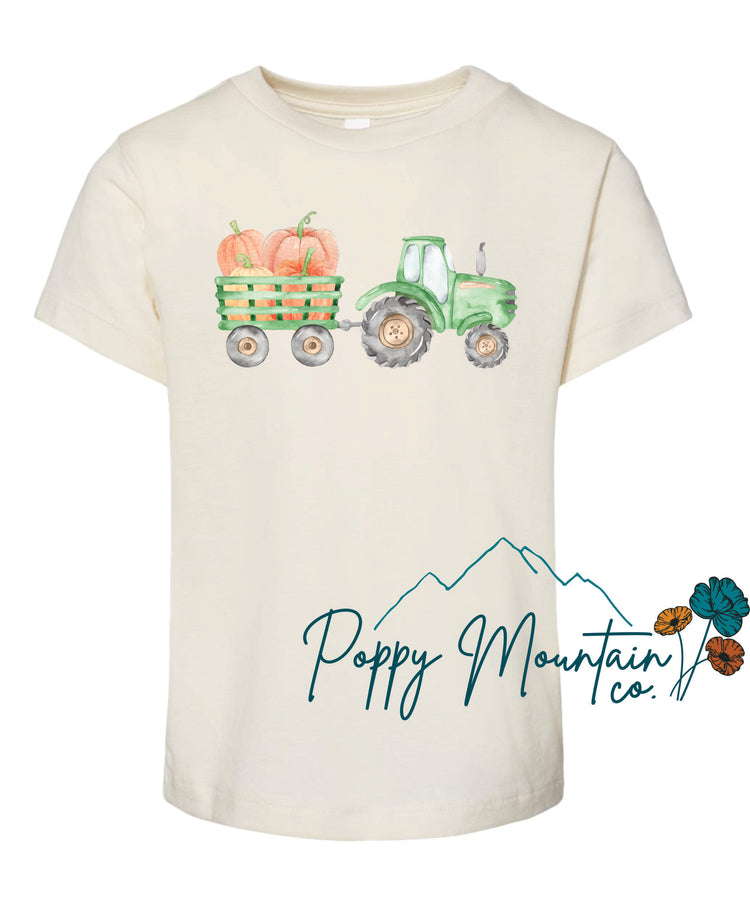 KIDS Fall Tractor Tee