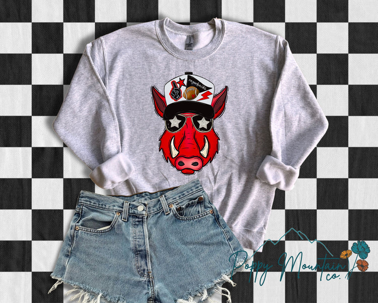 Trucker Hat Hogs Tee