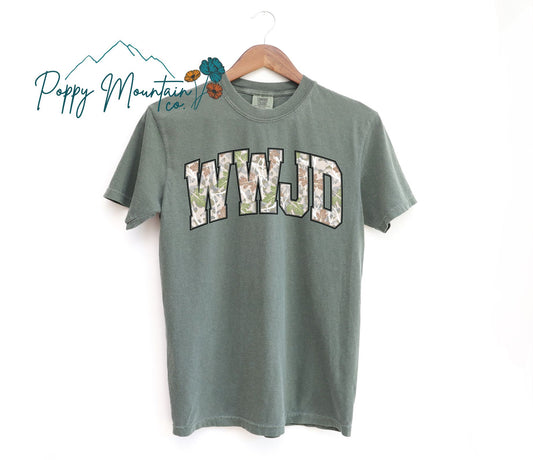 Camo WWJD Tee