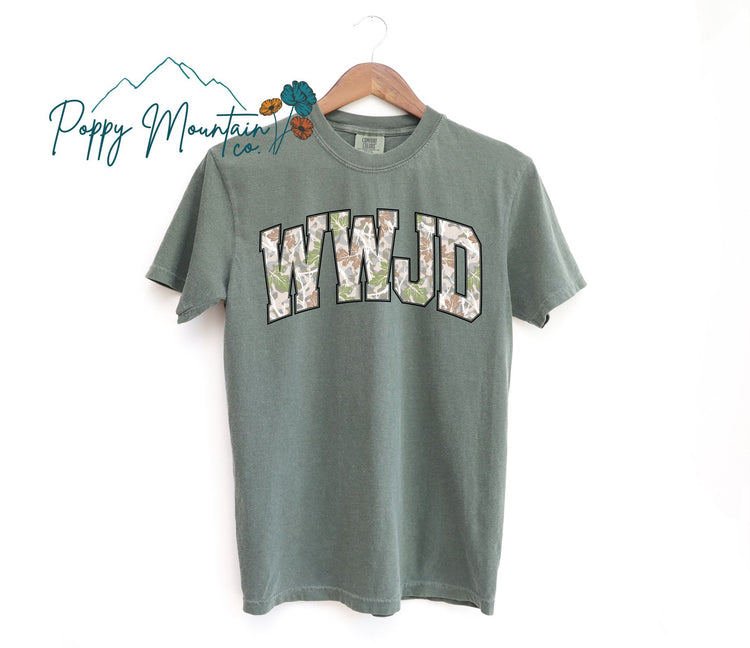 Camo WWJD Tee