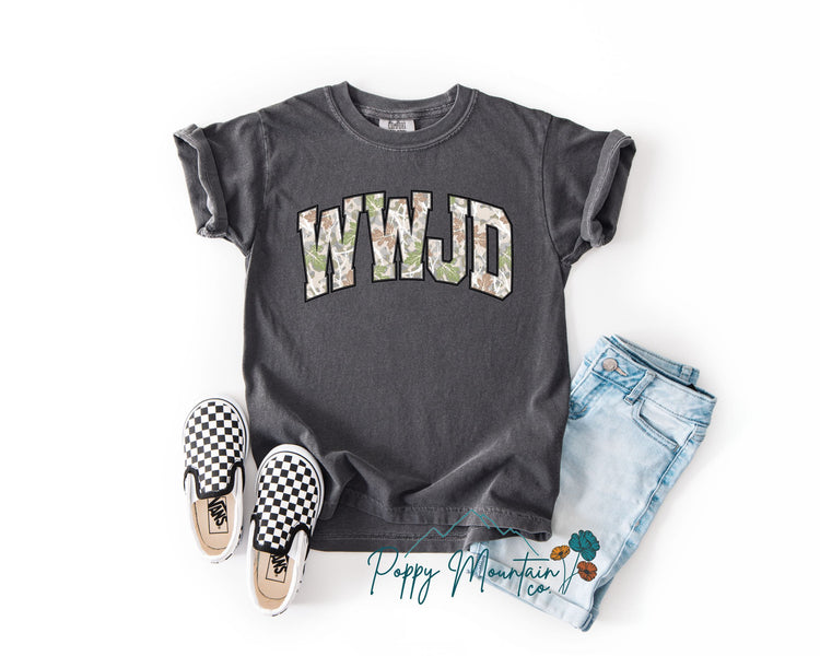 Camo WWJD Tee