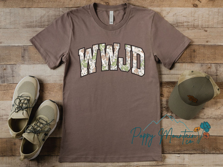 Camo WWJD Tee