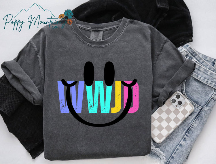 KIDS WWJD Smiley Tee
